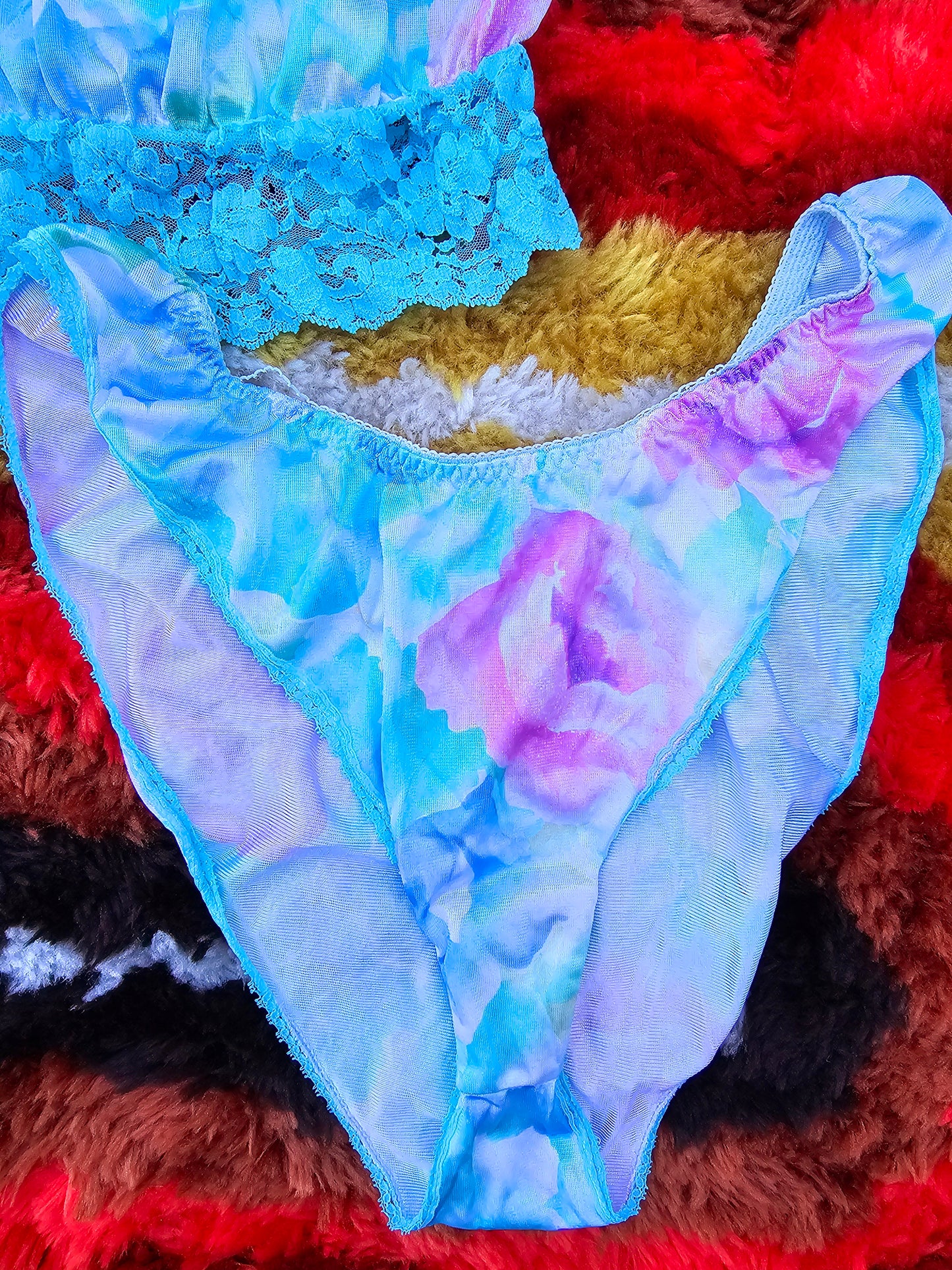 80s Ashley Taylor Sleepwear/Lingerie Set (M)