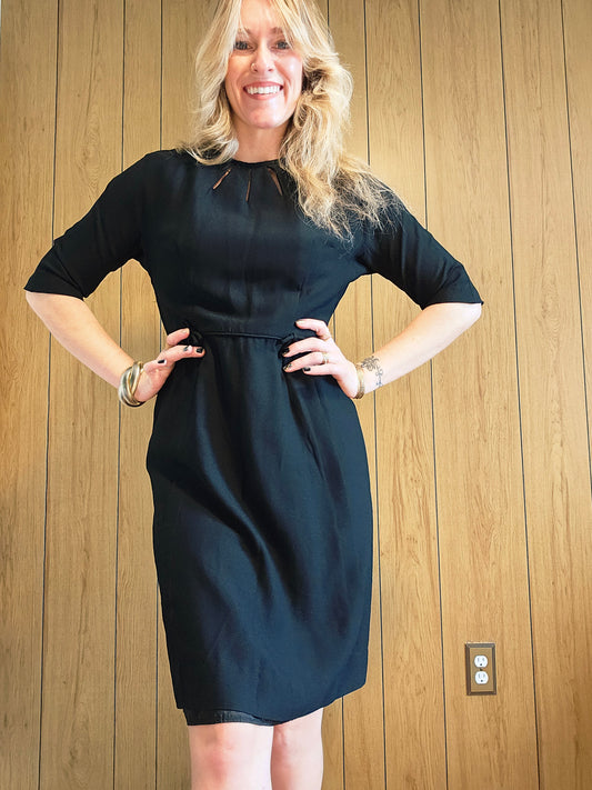 50s/60s Wilshire Cut-Out Dress (M)