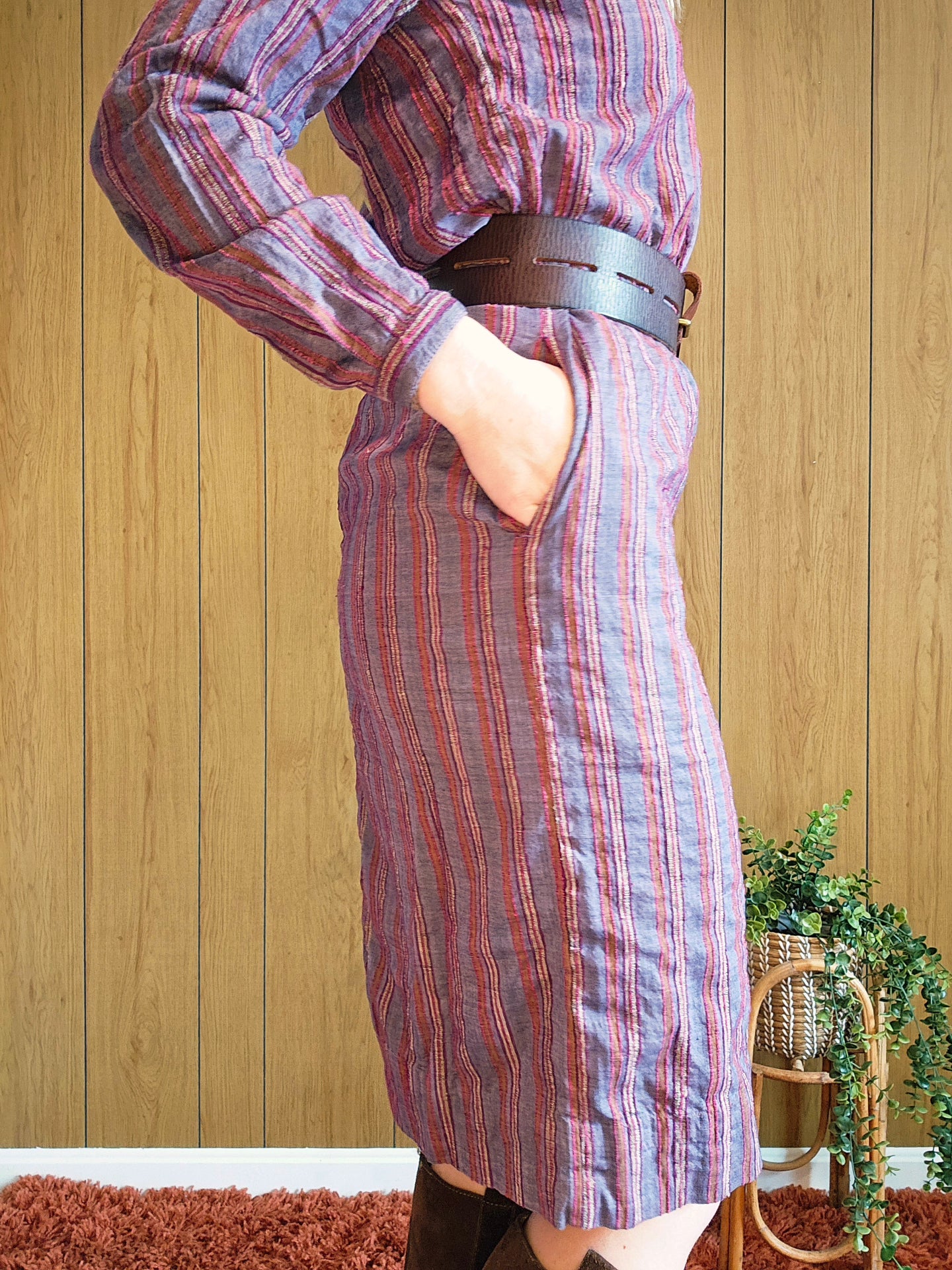 60s Royal Silk 2-Piece Set (S/M)