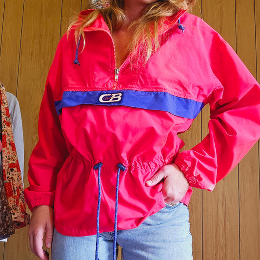 80s/90s CB Windbreaker Jacket (M/L)