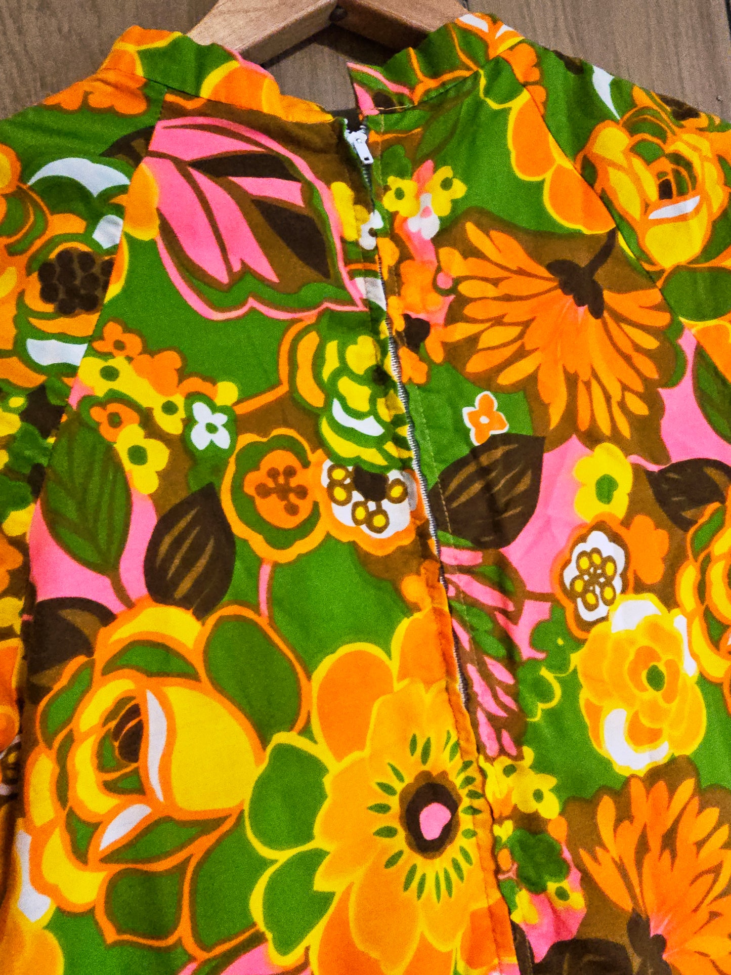 60s Groovy Shift Dress (M)