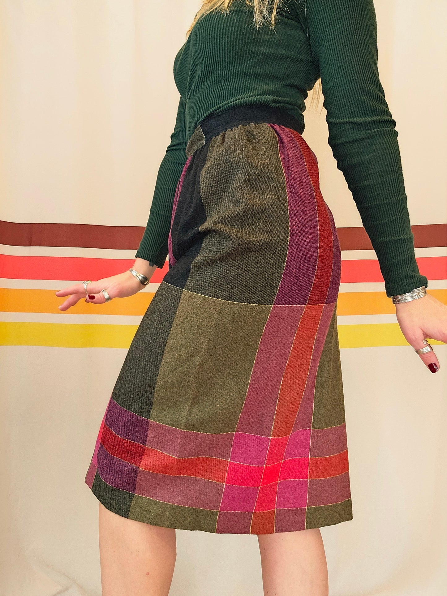 70s/80s Avon Fashions Skirt (S)