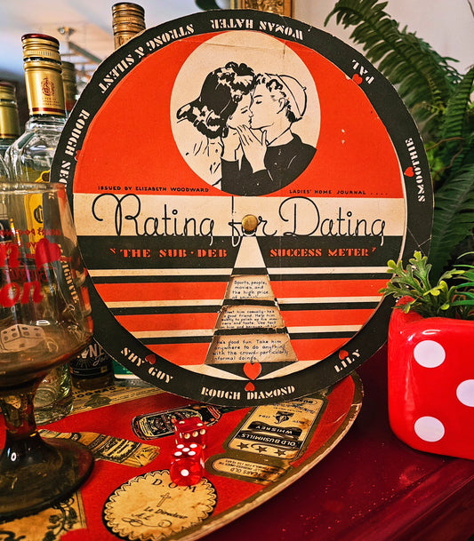 1940s Rating For Dating Meter Wheel