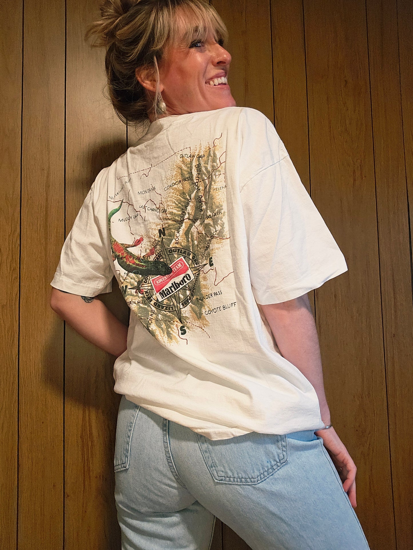 90s Marlboro Adventure Team Lizard Rock Tee (XL)