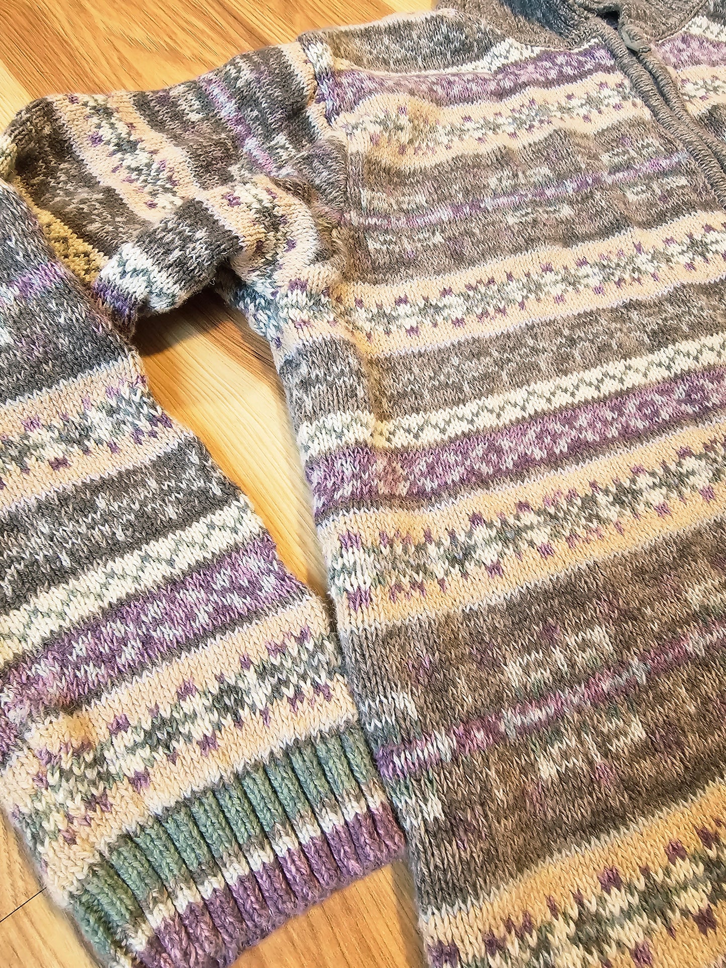 90s Full Zip Sweater (M)