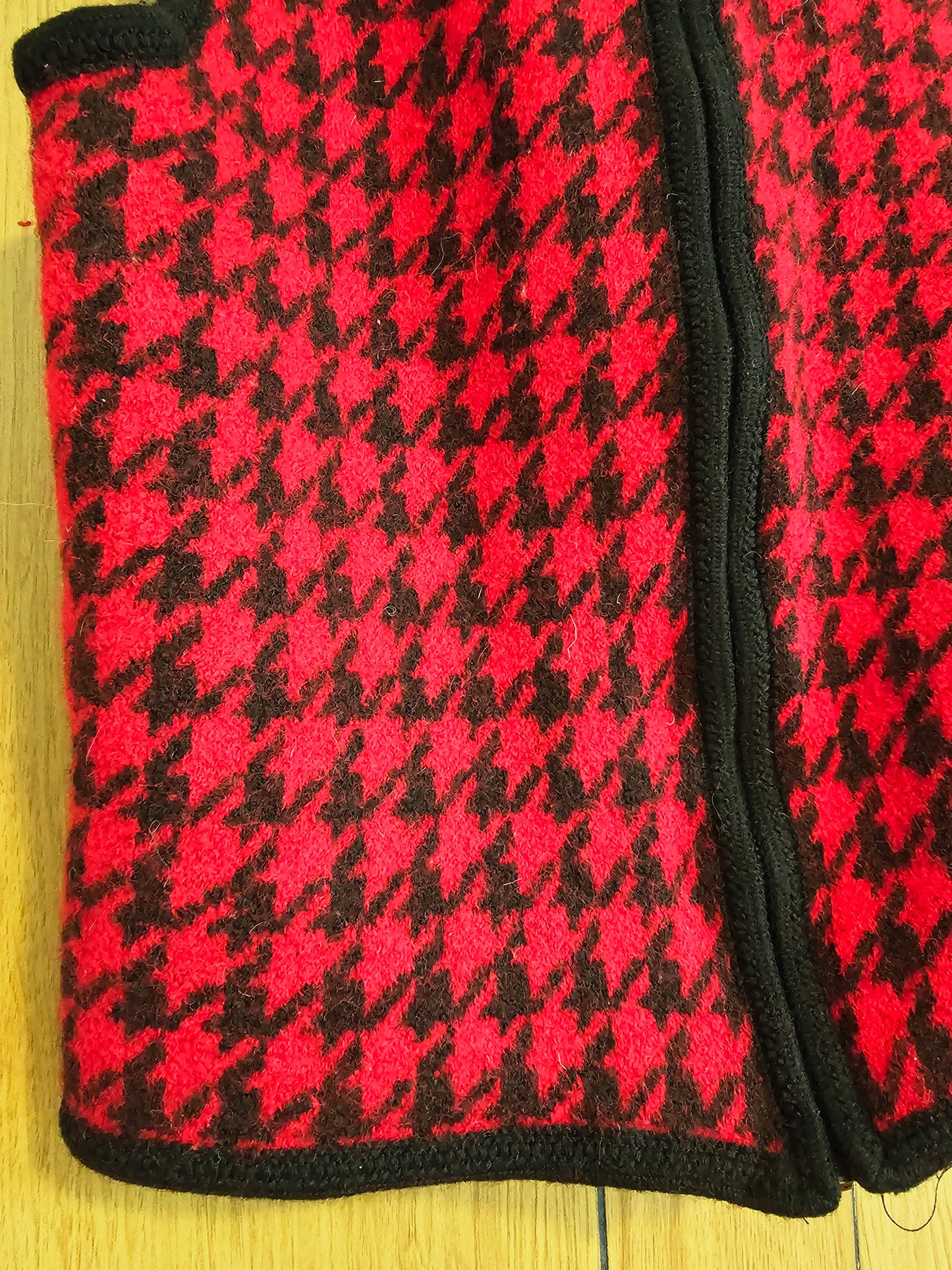 Vintage Houndstooth Vest (S)