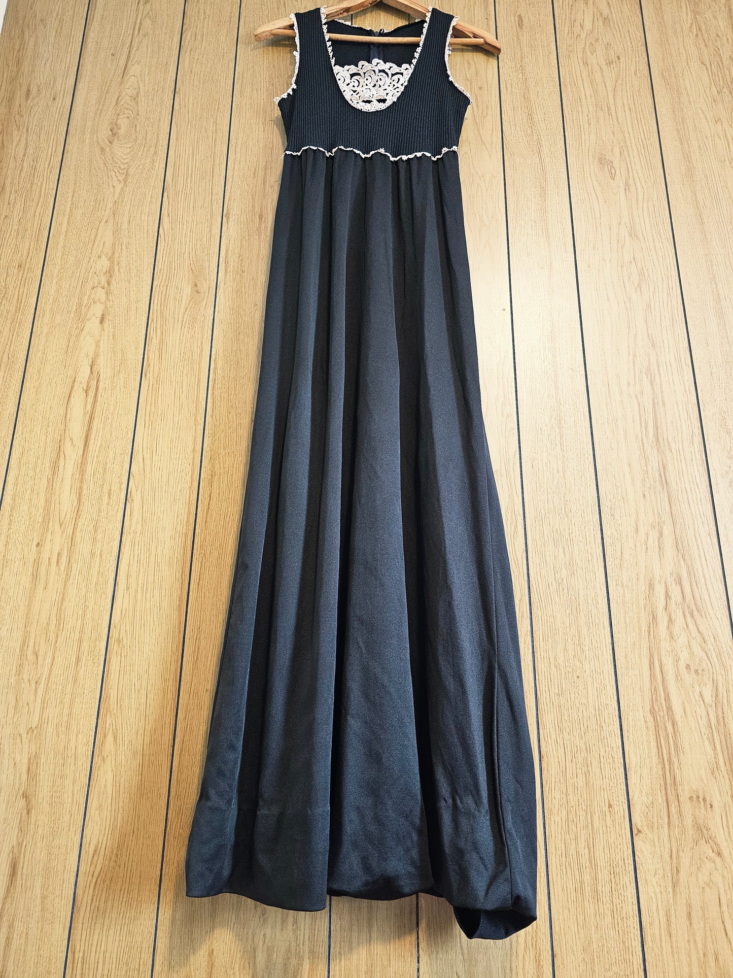 60s Romantic Maxi Dress (S/M)
