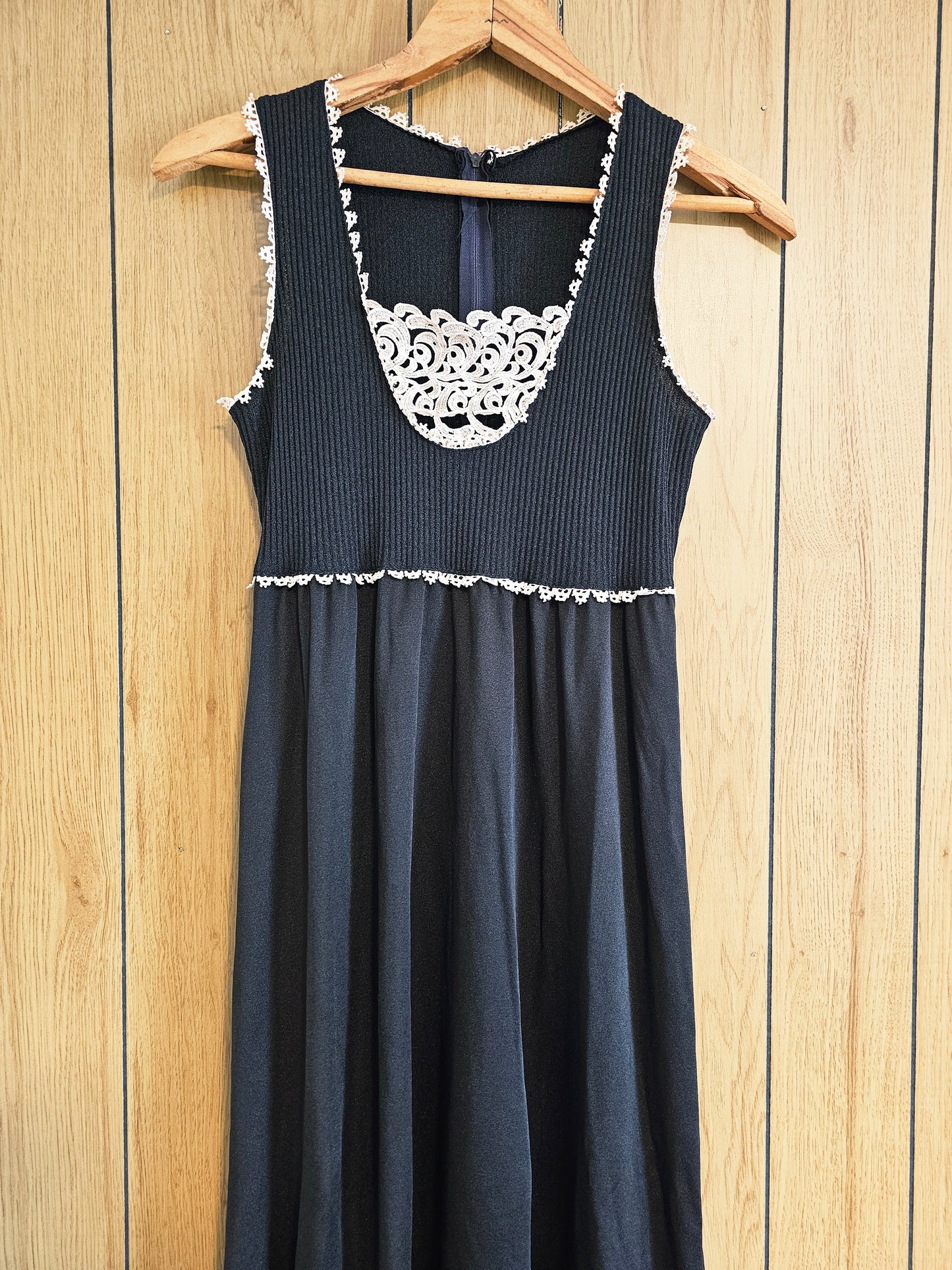 60s Romantic Maxi Dress (S/M)