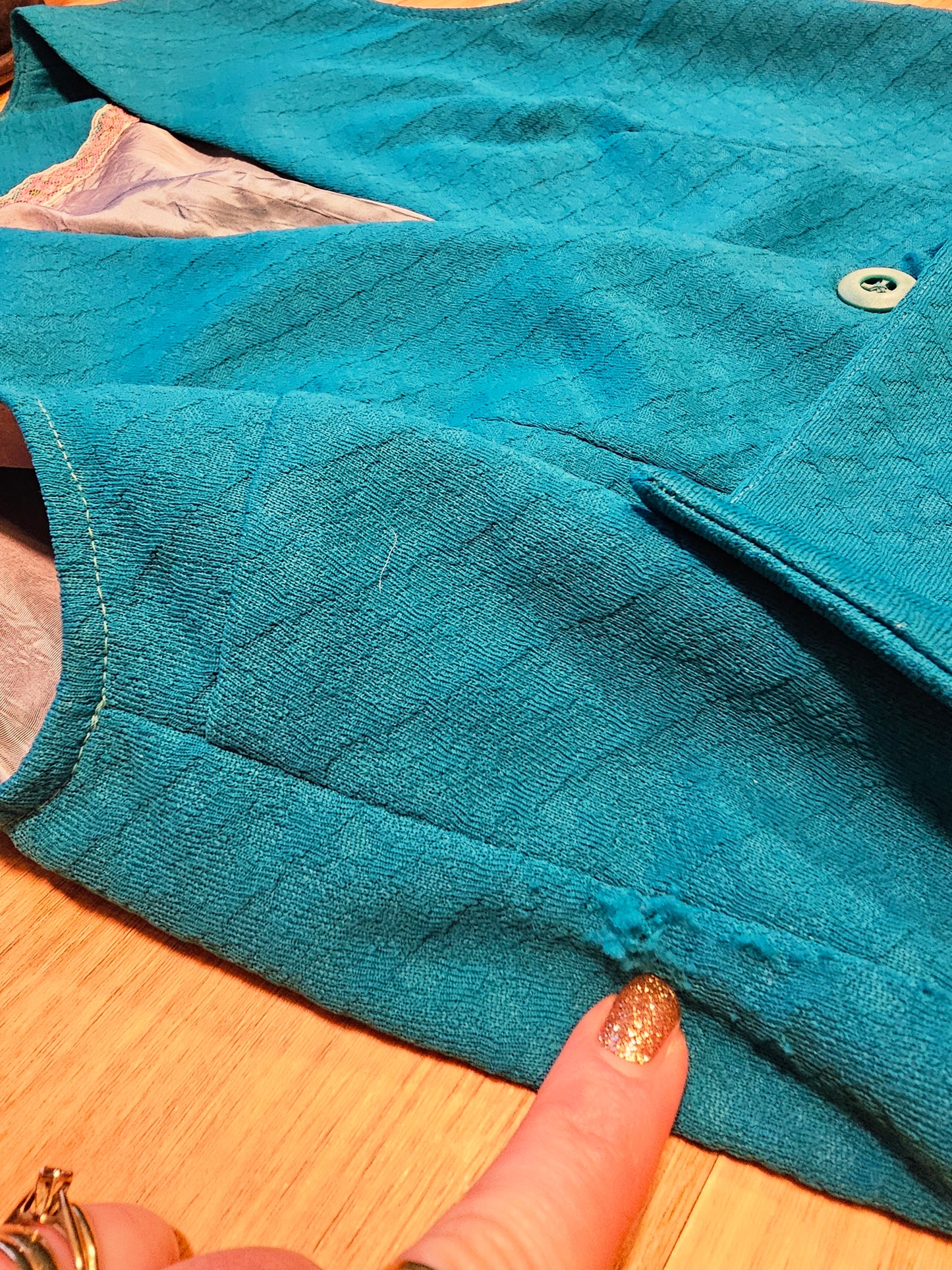 60s 2-Piece Dress Vest Set (M)