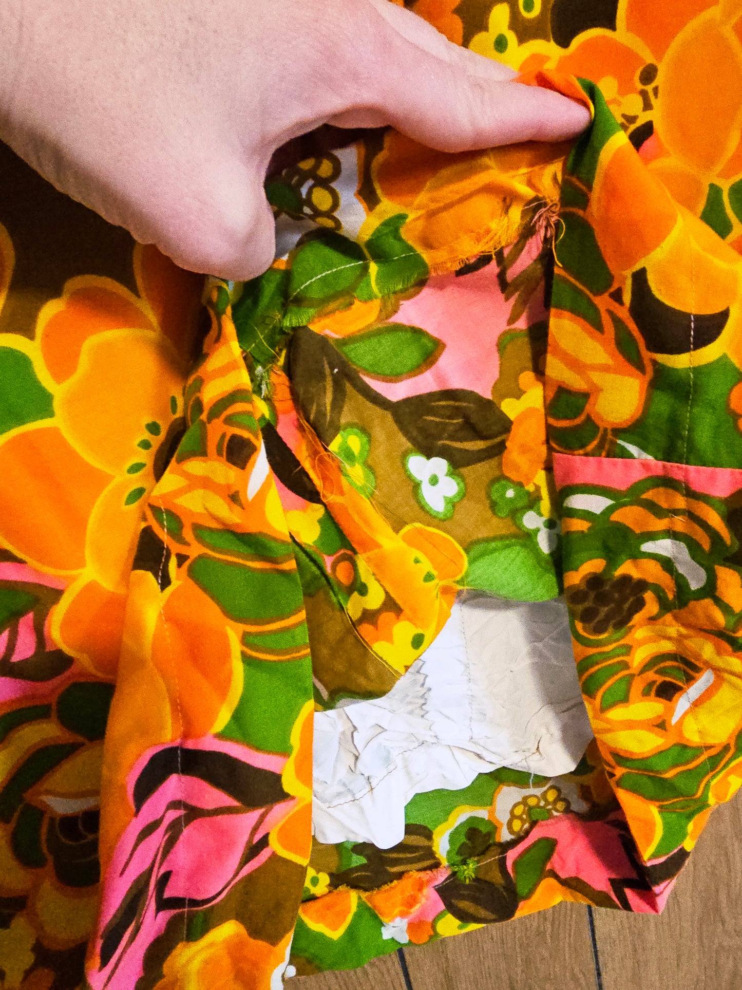 60s Groovy Shift Dress (M)