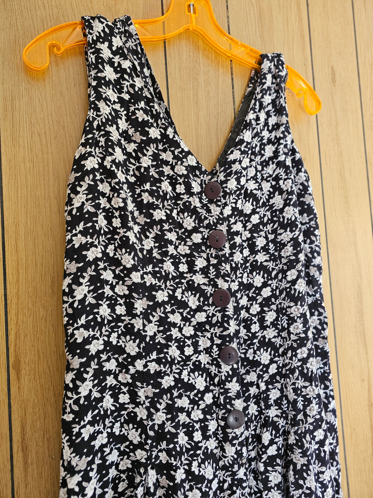 80s/90s Cropped Jumpsuit (M)