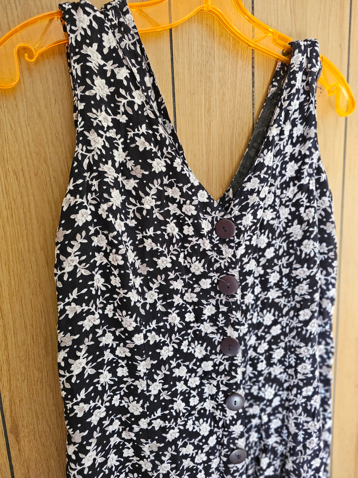 80s/90s Cropped Jumpsuit (M)